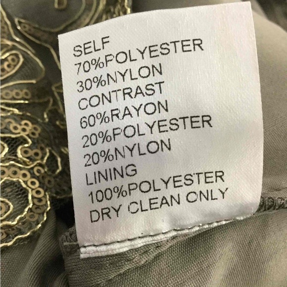 NWT Tadashi Shoji Bell-Sleeve Lace Dress - Picture 13 of 13